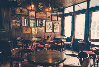 interior de restaurante