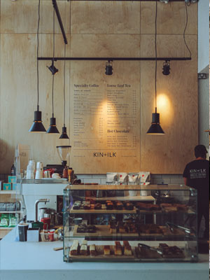 interior del café