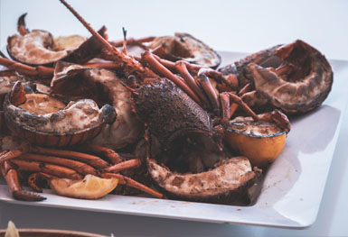 parrillada en fuente