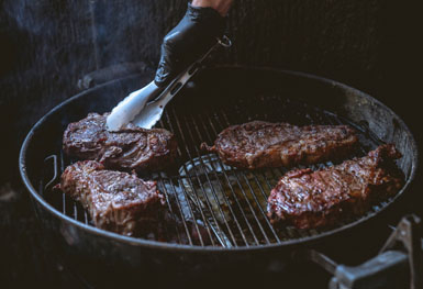 carne en la parrilla