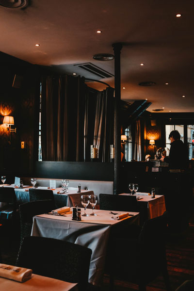 interior del restaurant