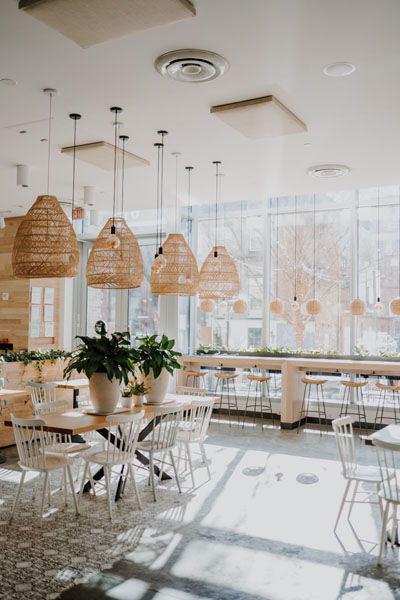 interior del restaurant