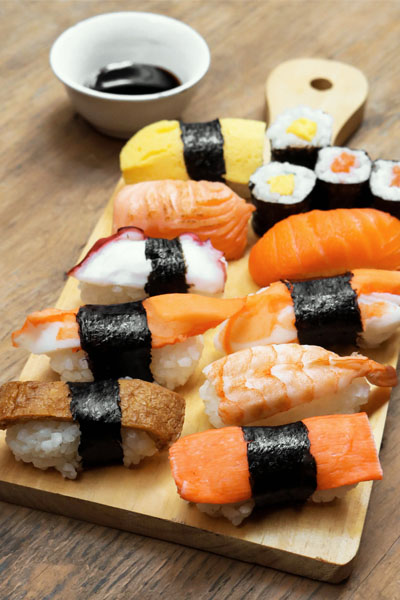 combinado de sushi