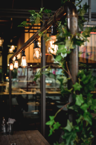 patio de nuestro restaurant